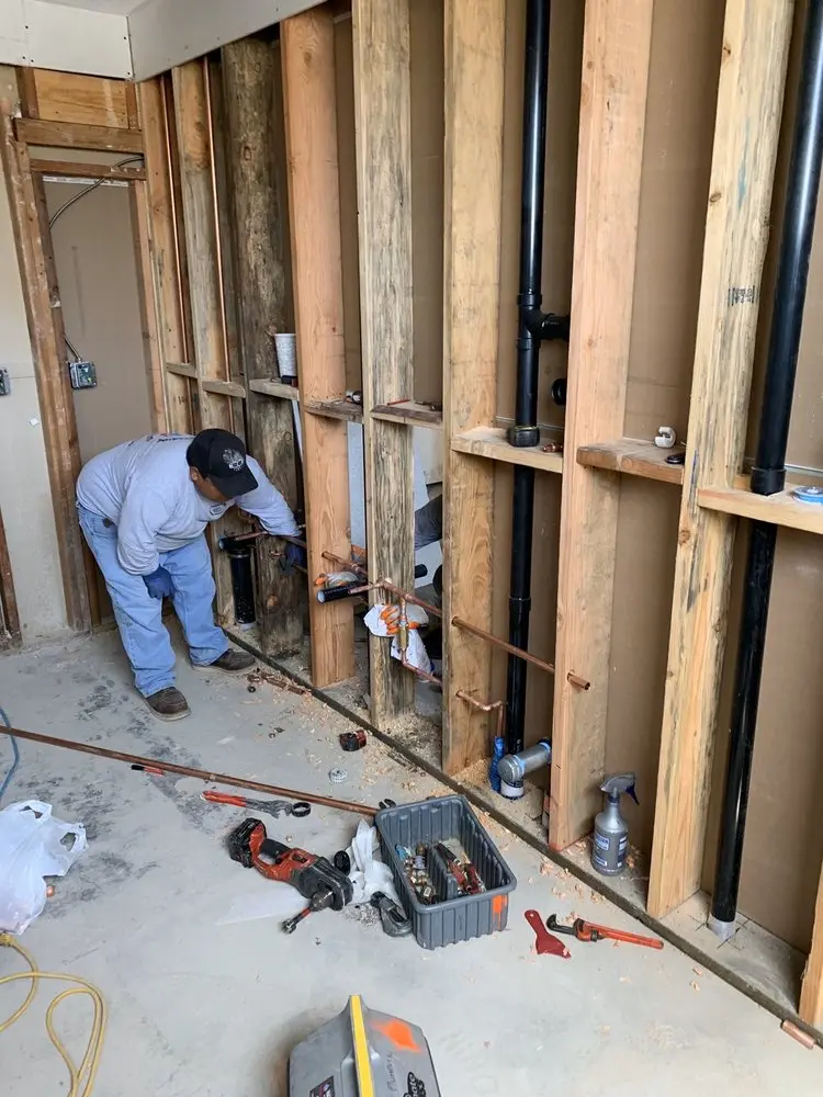 Commercial rough-in plumbing for Gas Line Repair in Terrace Park